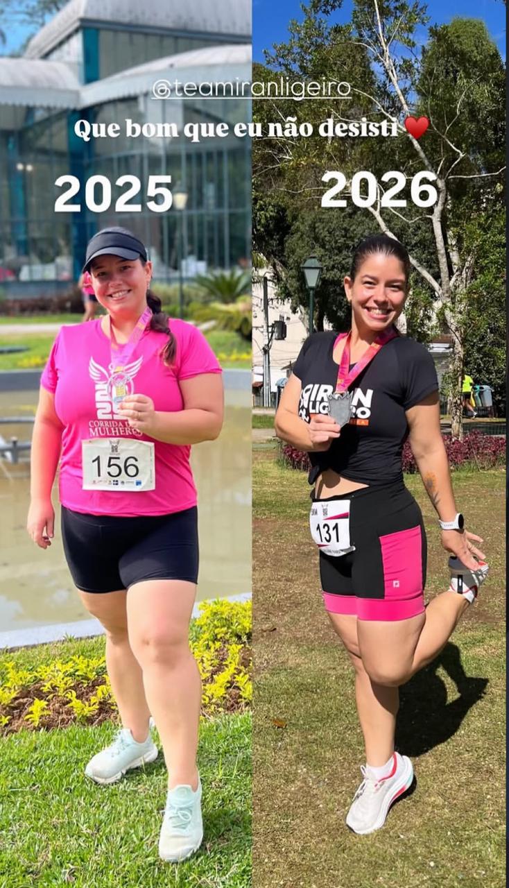Aluna na Corrida das Mulheres, 2025 e 2026