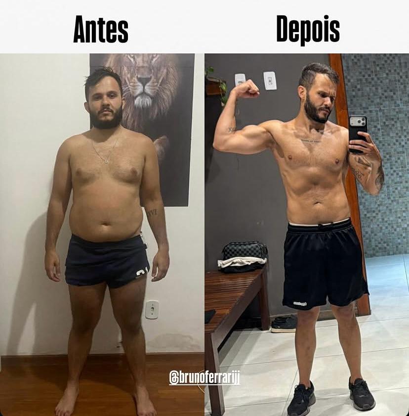 Transformação de aluno, antes e depois